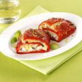 Involtini di peperoni gratinati