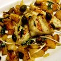 Filetti di rombo con patate, cipollotto e[...]