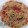 Bucatini (o spaghetti) pomodoro e limone