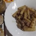 Tortiglioni al ragù di pesto di nocciole BACCO