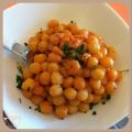 Gnocchetti in salsa rosa con gamberetti