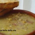 Zuppa di ceci allo zafferano