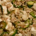 Orzo alle zucchine e feta