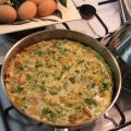 Frittata di zucchine e groviera