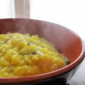 Risotto Zafferano e Zucchine.