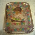 TORTA ALLO YOGURT BUON COMPLEANNO