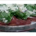 Bresaola, rucola e scaglie di parmigiano
