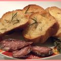 Crostini al rosmarino / Rosemary croutons