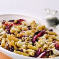 Maccheroni con radicchio e scamorza