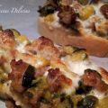 Bruchettando: bruschette con salsiccia,[...]