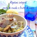 Rigatoni integrali con pesto di rucola, limone[...]