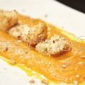 LEI: Petto di pollo con purea di zucca