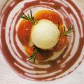 Granita di limone al rosmarino.