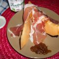 antipasto di prosciutto melone e fichi