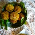 Crocchette di riso con zucca e spinaci