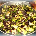 RISO VENERE CON GAMBERETTI E ZUCCHINE
