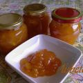 Marmellata di pesche nettarine, lime e zenzero