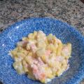 PASTA CREMOSA SALMONE E PATATE
