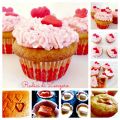 Sweet heart cupcakes