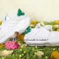 Scarpette stile Adidas Stan Smith realizzate a[...]