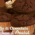 Muffin di cioccolato e burro di arachidi - I men