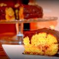 Torta all'arancia con composta di mele glassata[...]