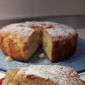 Torta di mele con panna