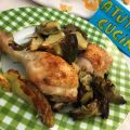 POLLO con CARCIOFI e PATATE