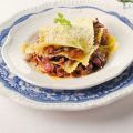 Lasagnette con radicchio e speck