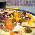 Pizza bianca al farro e verdure