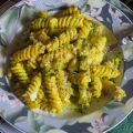 Fusilli con le zucchine e menta