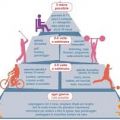 Bambini: la piramide dell'attività fisica