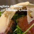 Tagliata di manzo con rucola e grana - I men