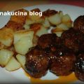 Polpette con salsa bbq