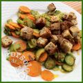 TOFU, VERDURE E SEMINI VARI