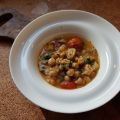 Zuppa di ceci e castagne
