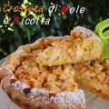 Crostata di mele e ricotta