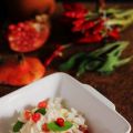 RISOTTO CON MELAGRANA E MELE RENETTE