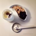Lo yogurt nell'abbattitore.