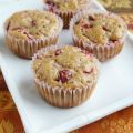 CRANBERRY FRUIT NUT BREAD MUFFIN