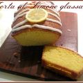 Torta al limone glassata