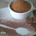 Soufflé al cioccolato al latte