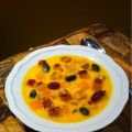Gazpacho di peperone giallo e arancia allo[...]