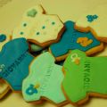 BISCOTTI DECORATI PER BATTESIMO