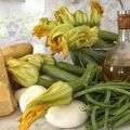 Fiori di zucchina e verdure ripiene alla ligure