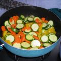 Tranci di Salmone con verdure
