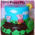 E alla fine arriva Peppa! ~ Torta Peppa Pig