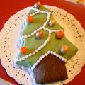 ALBERO DI NATALE..RICOPERTO DI MARZAPANE