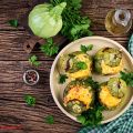 Zucchine tonde ripiene