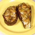 Vaschette di melanzane farcite